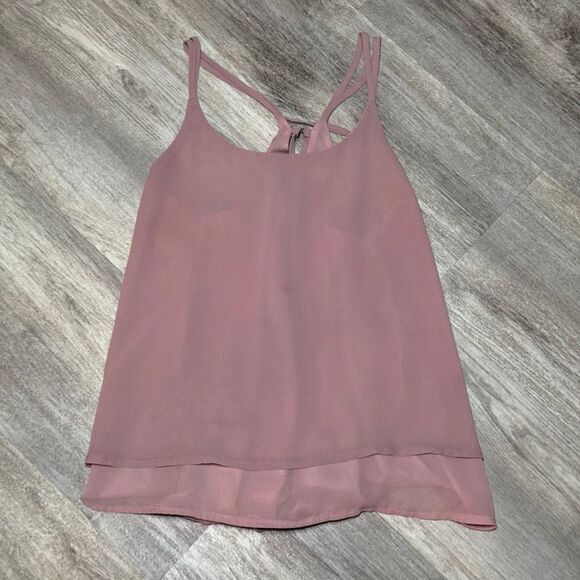 Flowy blush color‎ Sans Souci tank top size large - Picture 1 of 3